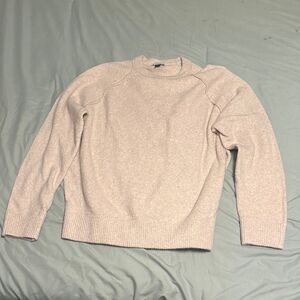 American Eagle Outfitters Cream Knit Sweater